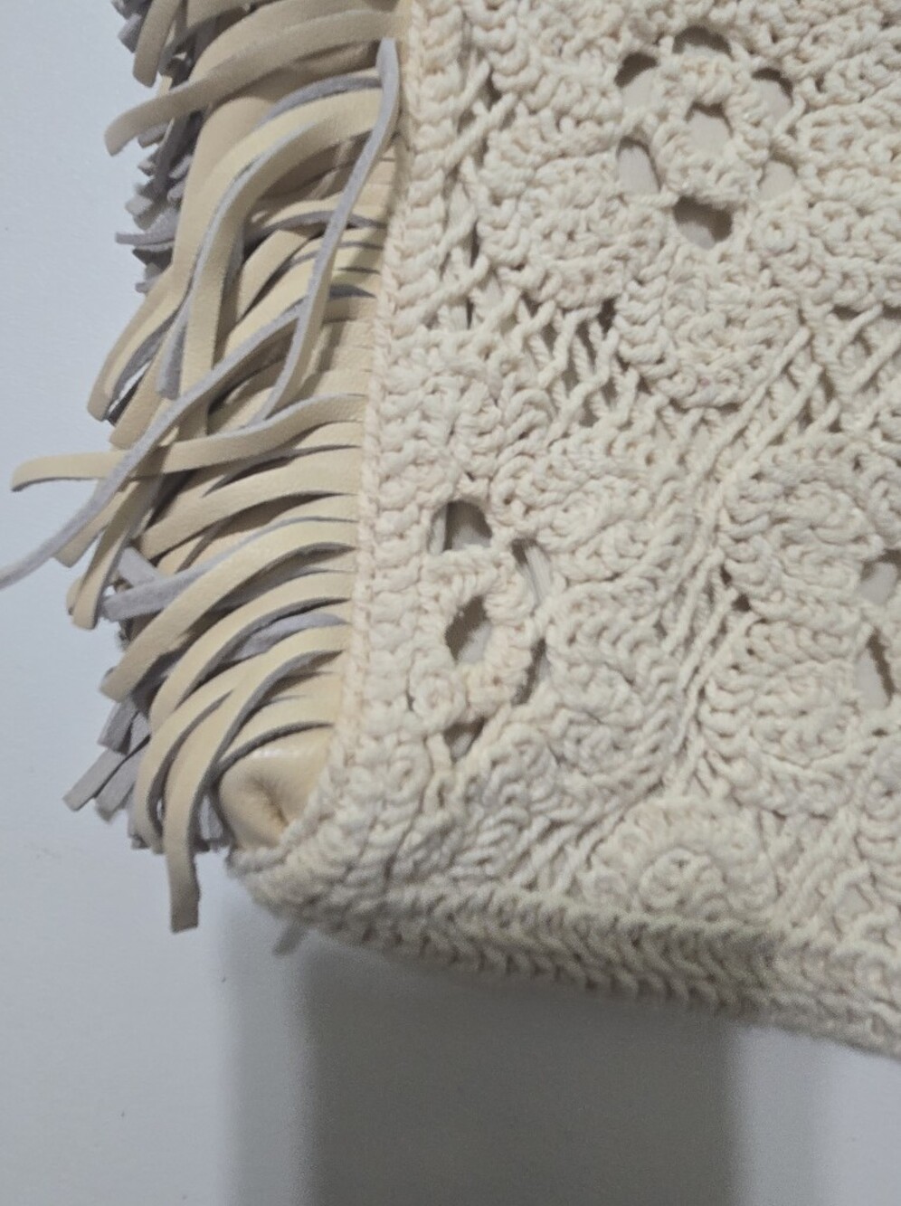 Maje Crochet Knit M Bag - Picture 3 of 16